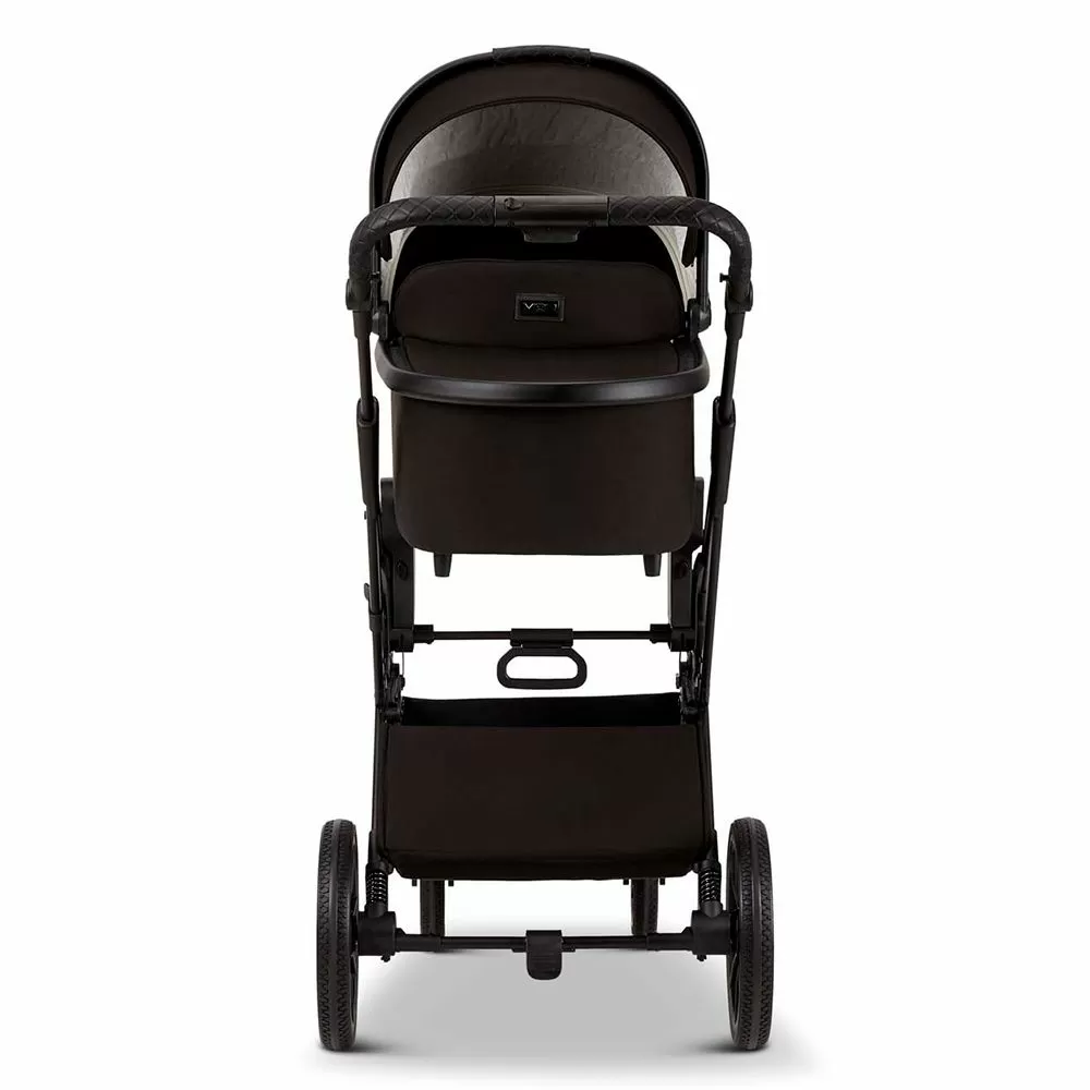 Коляска Moon Piu 2 в 1 Black 2024