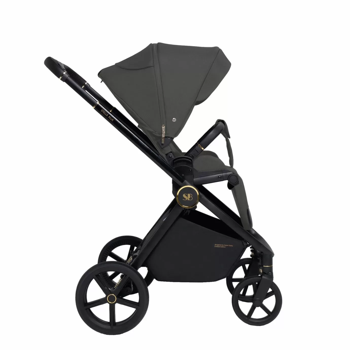 Коляска Sweet Baby Stella Plus Dark Grey