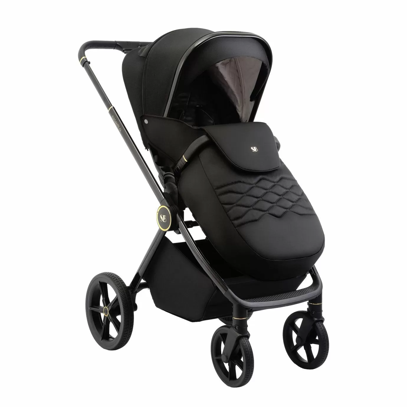 Прогулочная коляска Elegante GL Black