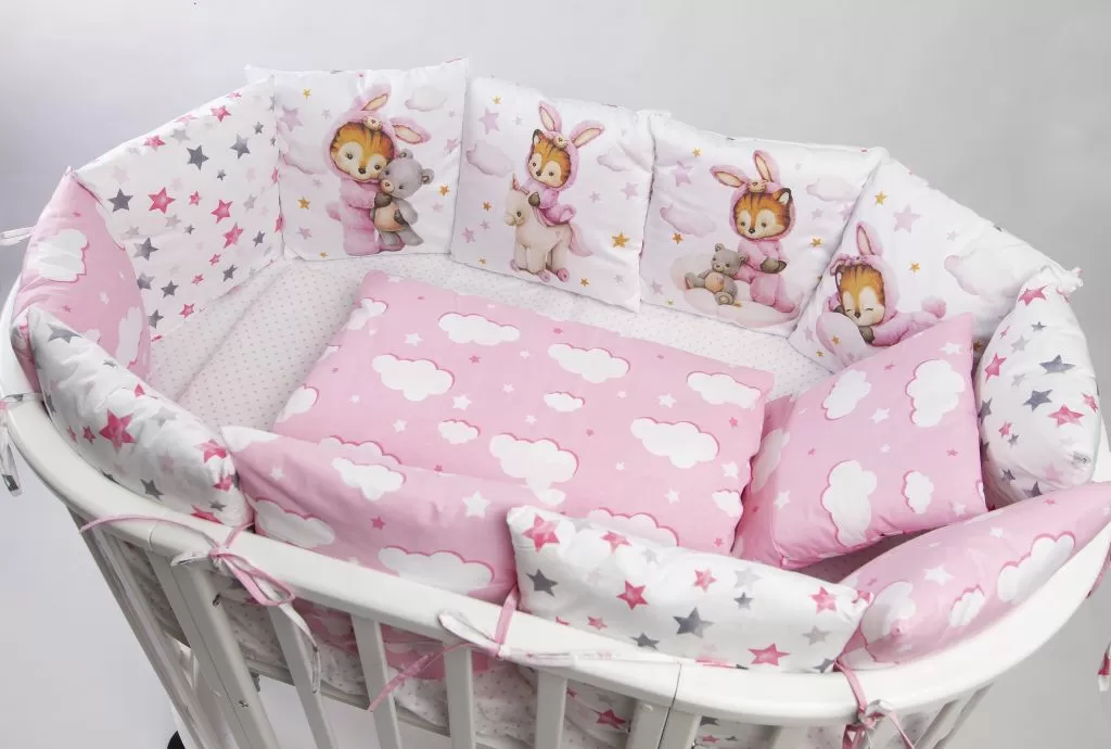 Комплект 17 предметов "тигренок розовый"