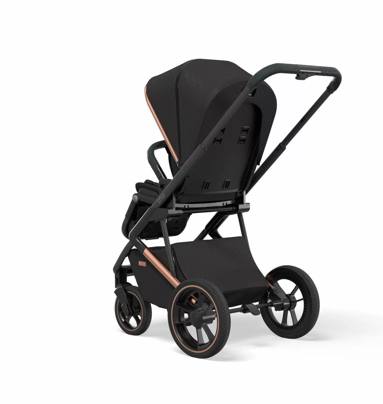Коляска Moon Style Rosegold 2021