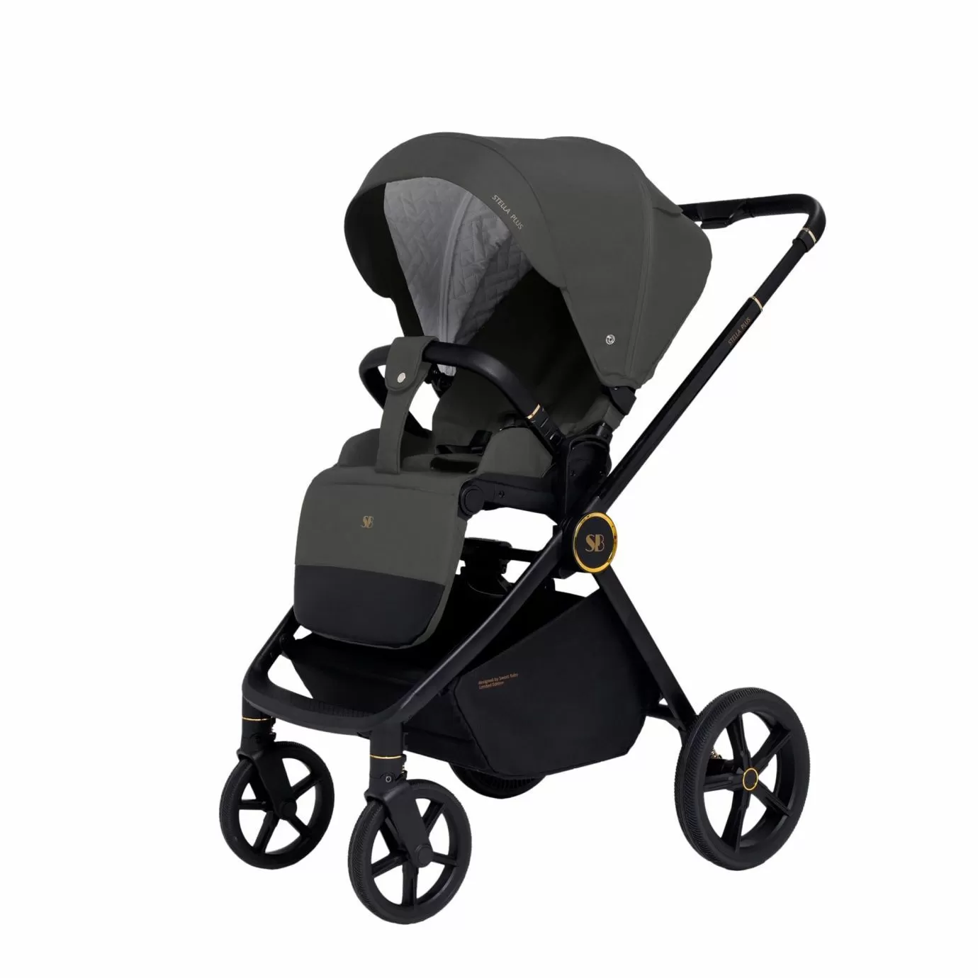 Коляска Sweet Baby Stella Plus Dark Grey