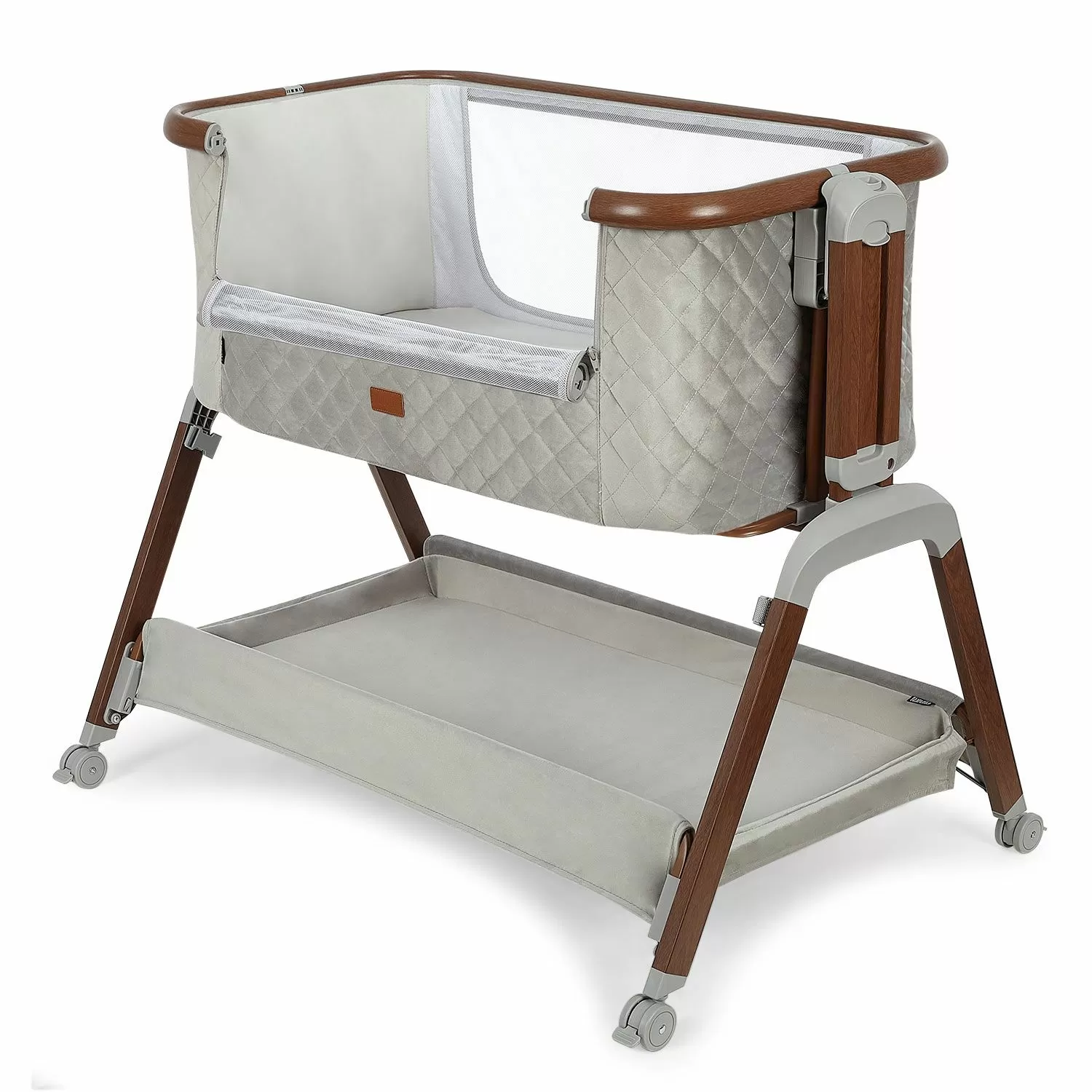 Колыбель Nuovita Accanto Perfetto Grigio
