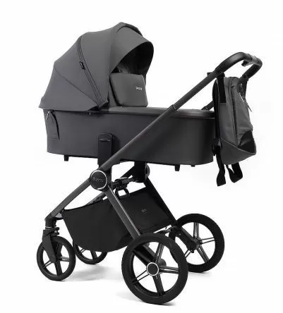 Коляска детская Peppy Monaco рама серая