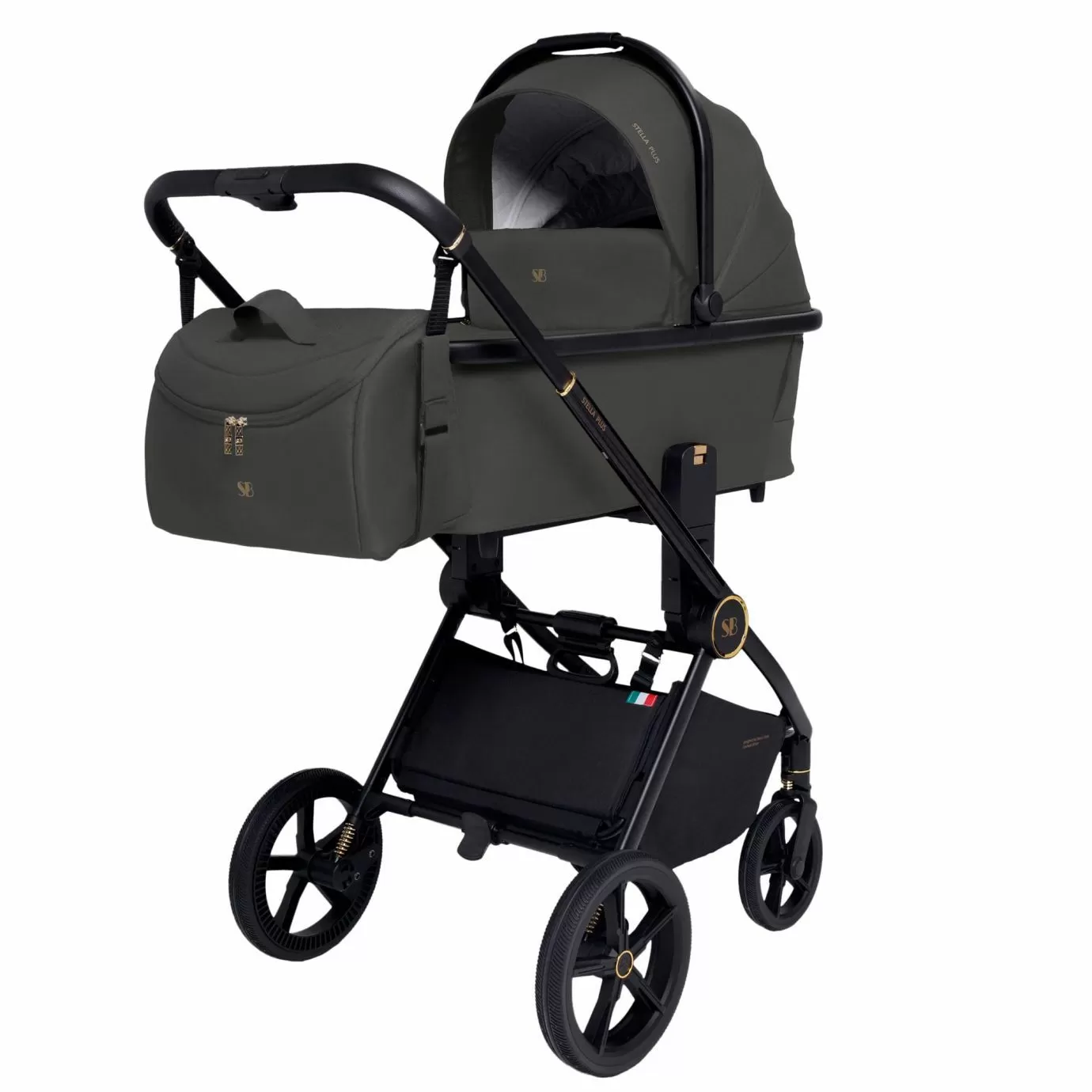 Коляска Sweet Baby Stella Plus Dark Grey