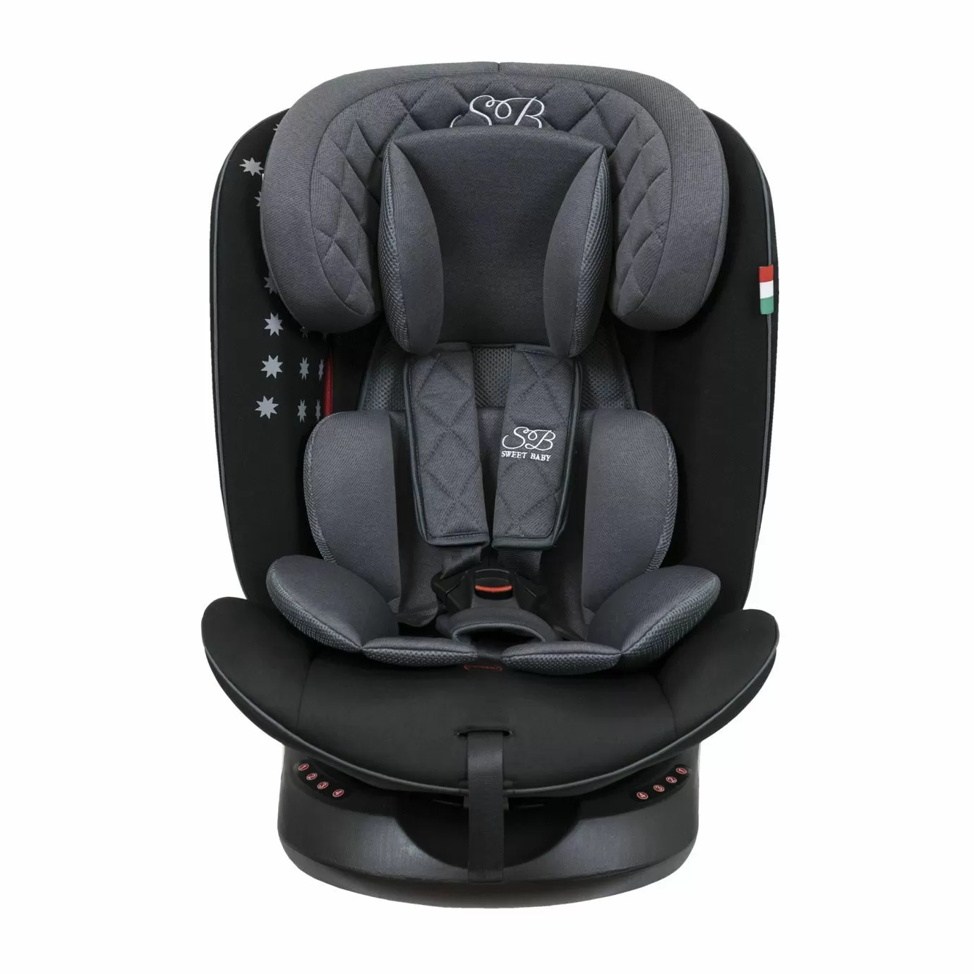 Автокресло группа (0-36) Crosstour 360 SPS Isofix Grey/Black