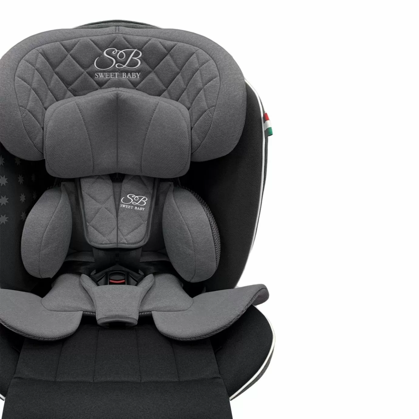 Автокресло группа 0123 (0-36) Fortuna 360 SPS Isofix Grey/Black