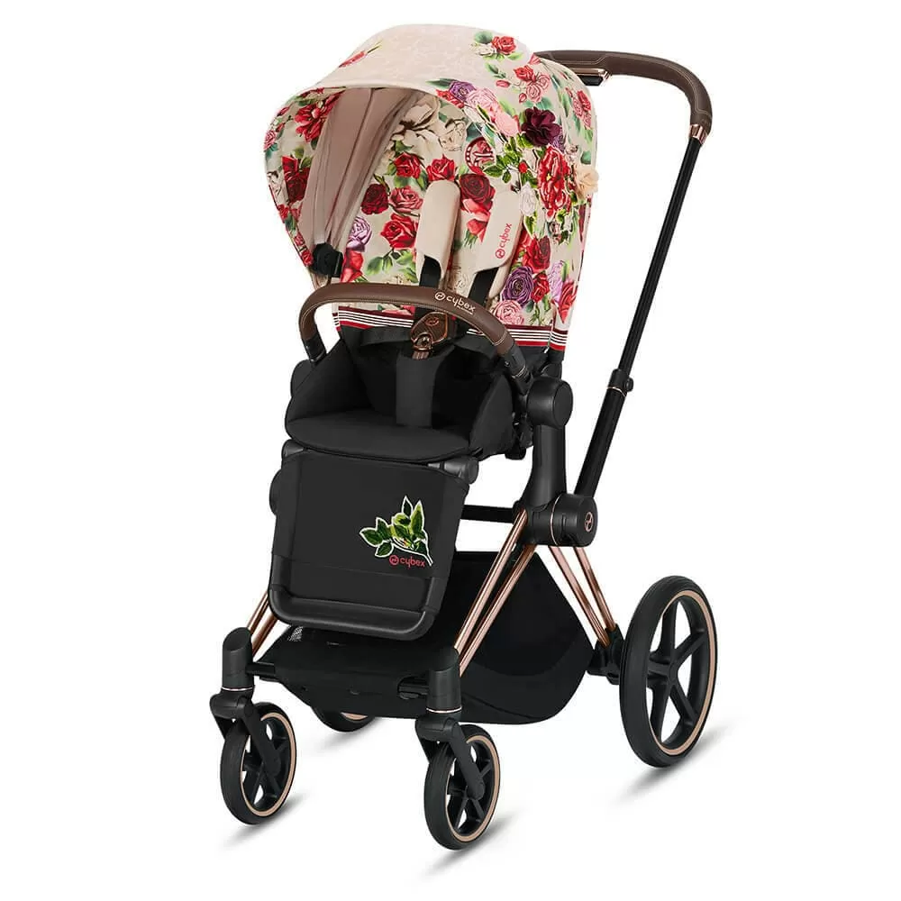 Прогулочная коляска Cybex Priam III FE Spring Blossom Light
