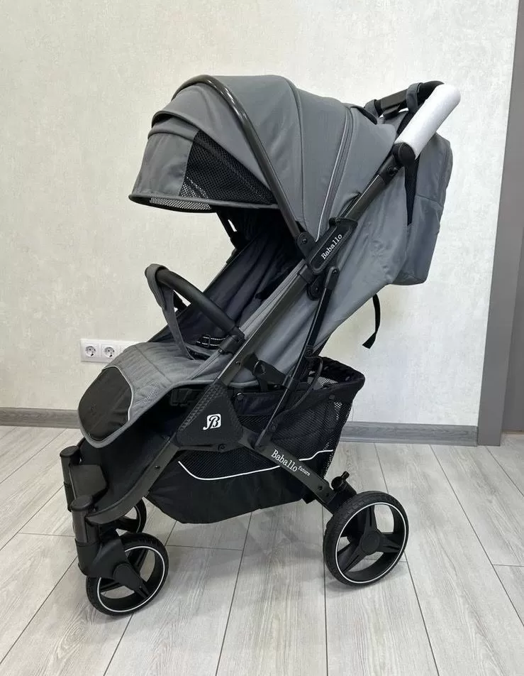 Прогулочная коляска Babalo 2025 серая