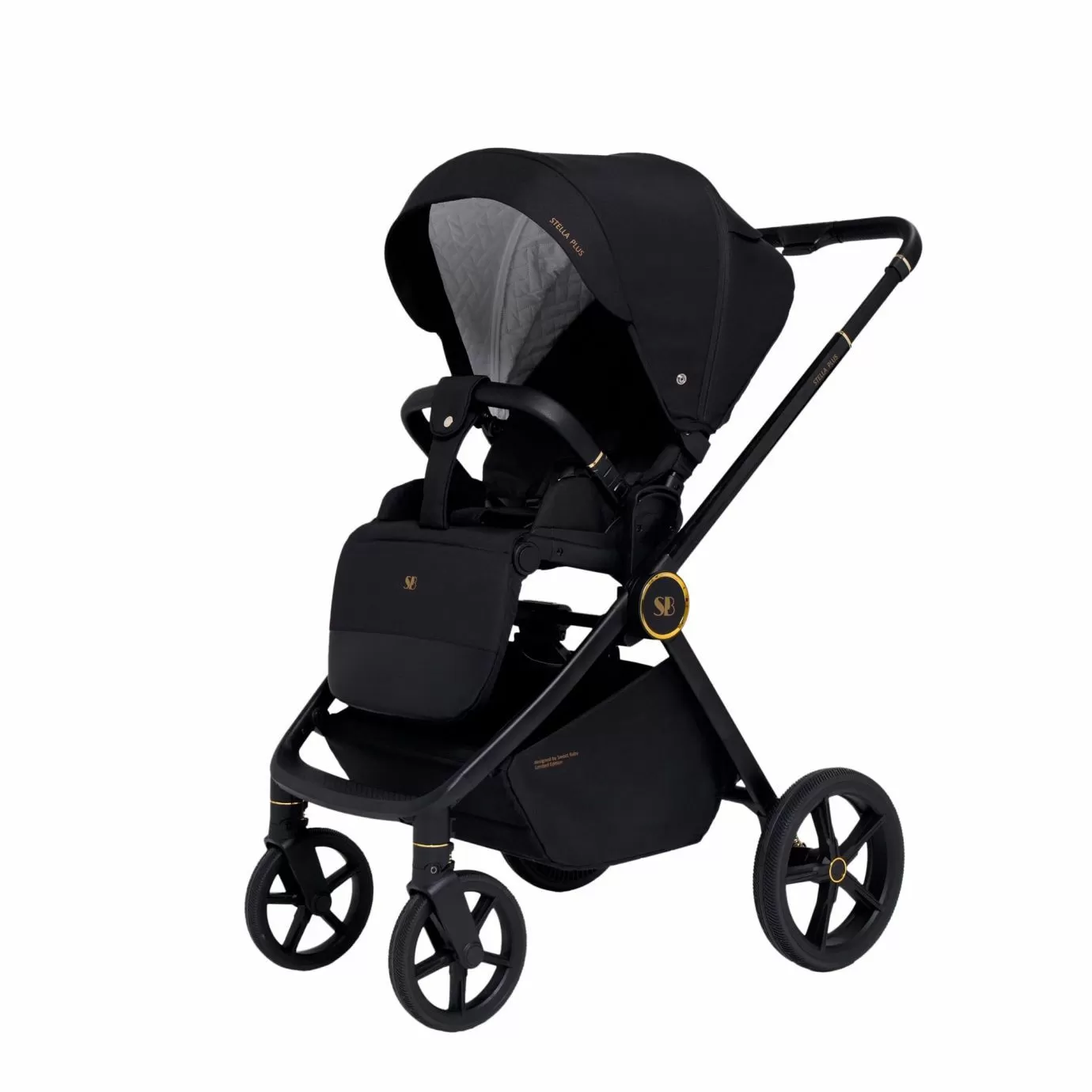 Коляска Sweet Baby Stella Plus Black