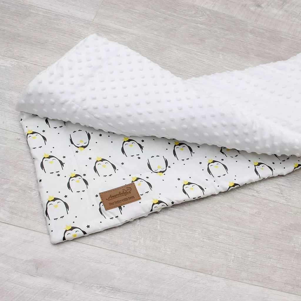 Плед пингвины