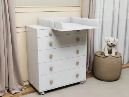 Комод Идеальный белый