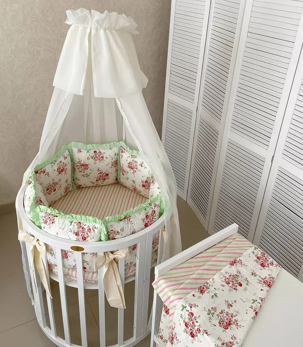 Комплект в кроватку дизайнерский "Прованс"