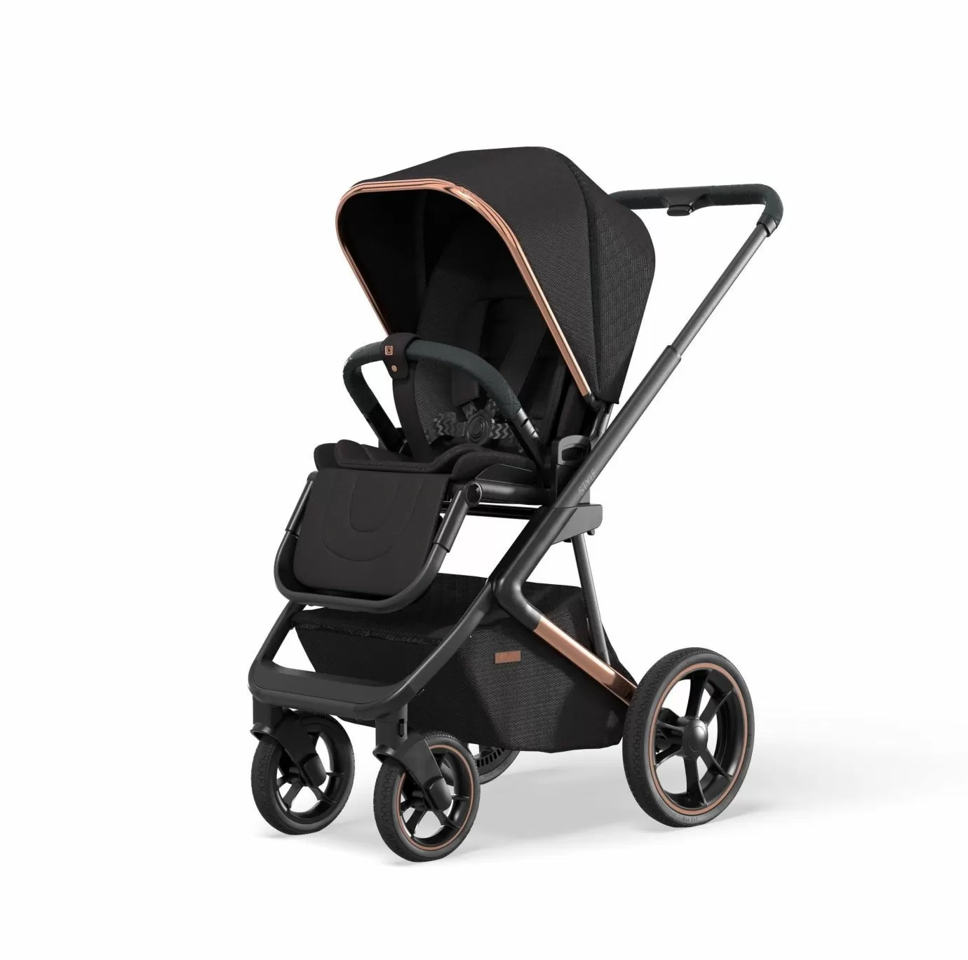 Коляска Moon Style Rosegold 2021
