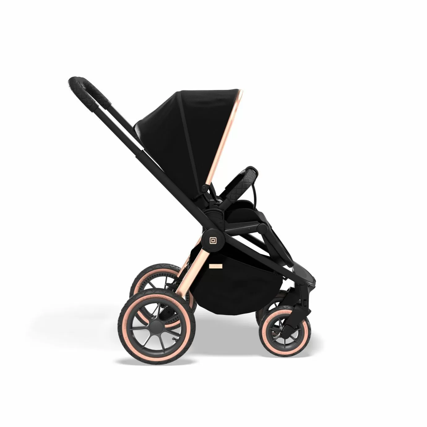 Коляска 2в1 Moon Resea S Rosegold