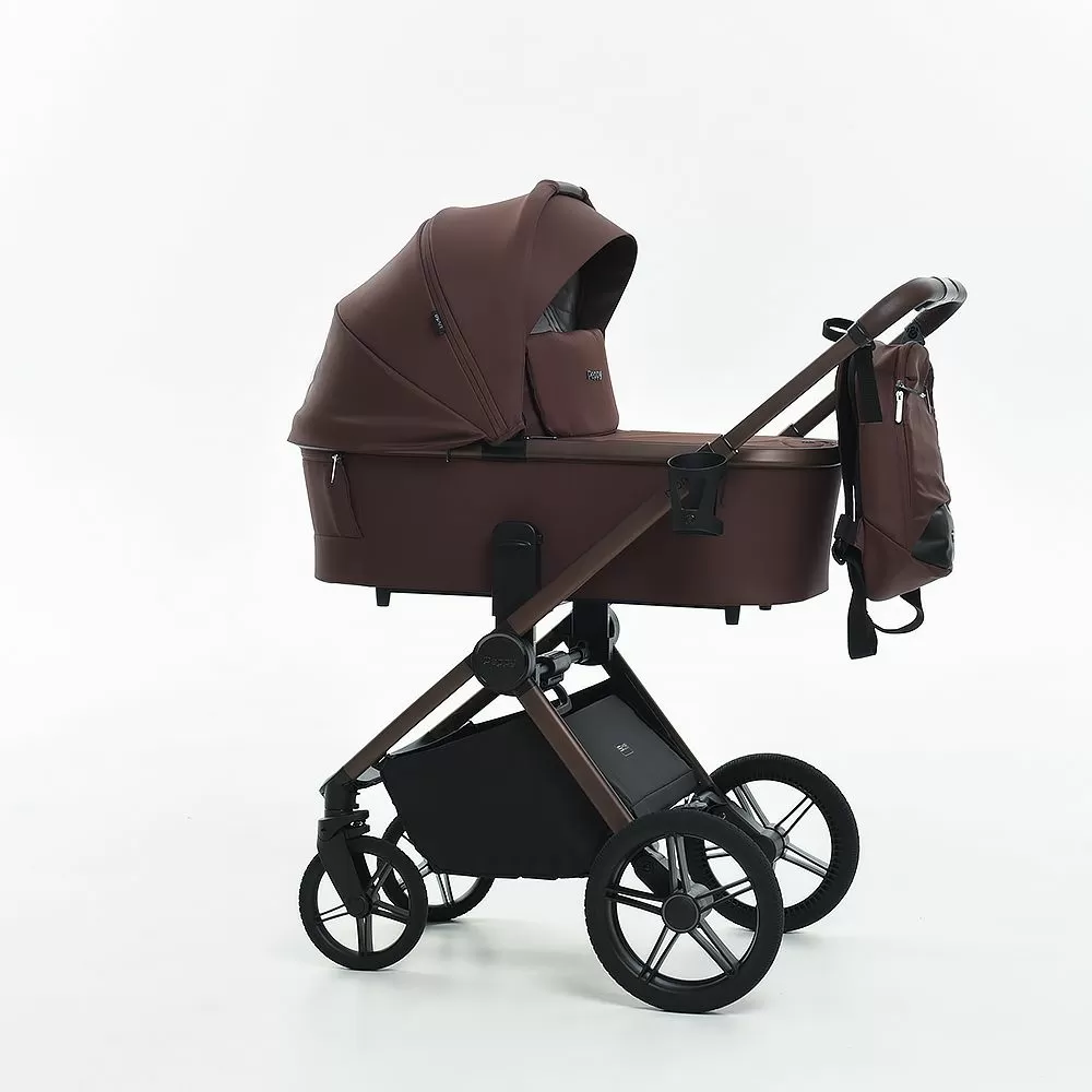 Коляска детская Peppy Monaco Burgundy