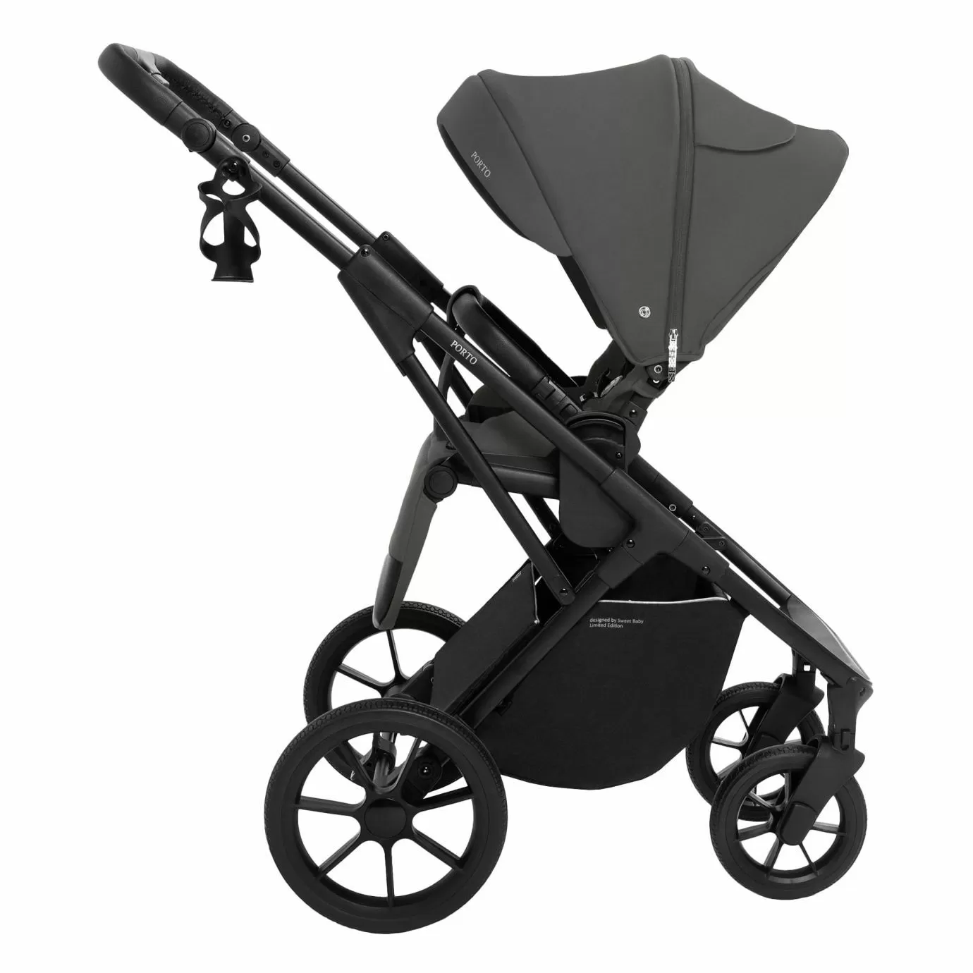 Коляска Sweet Baby Porto Dark Grey