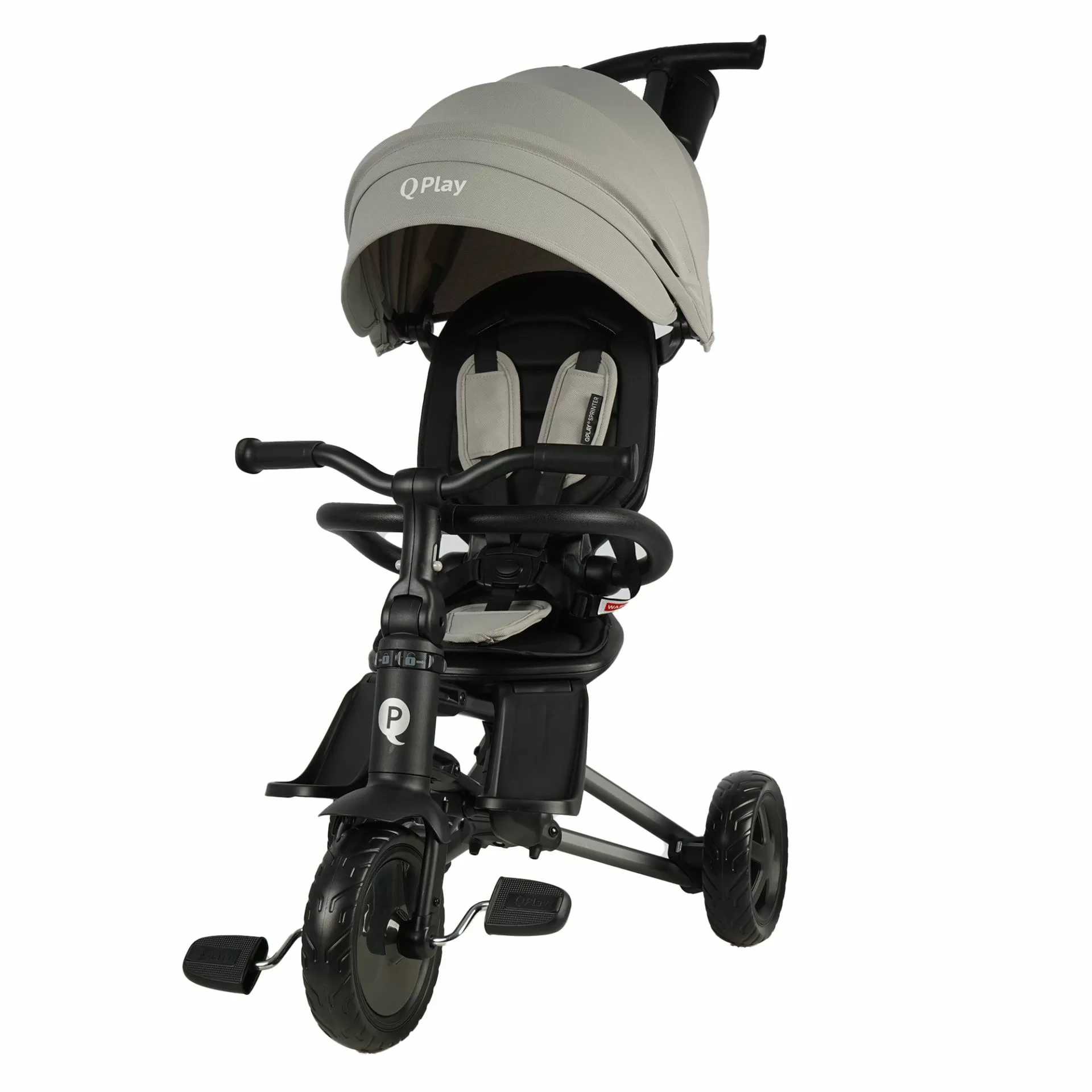Велосипед трехколесный Qplay S700-16 Sprinter Grey (EVA/Graphite)