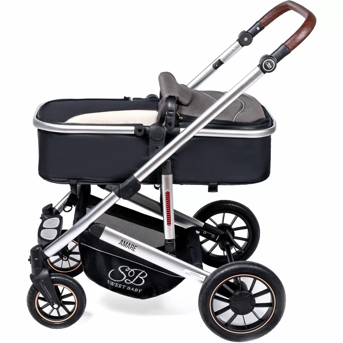 Коляска-трансформер Amare Brown