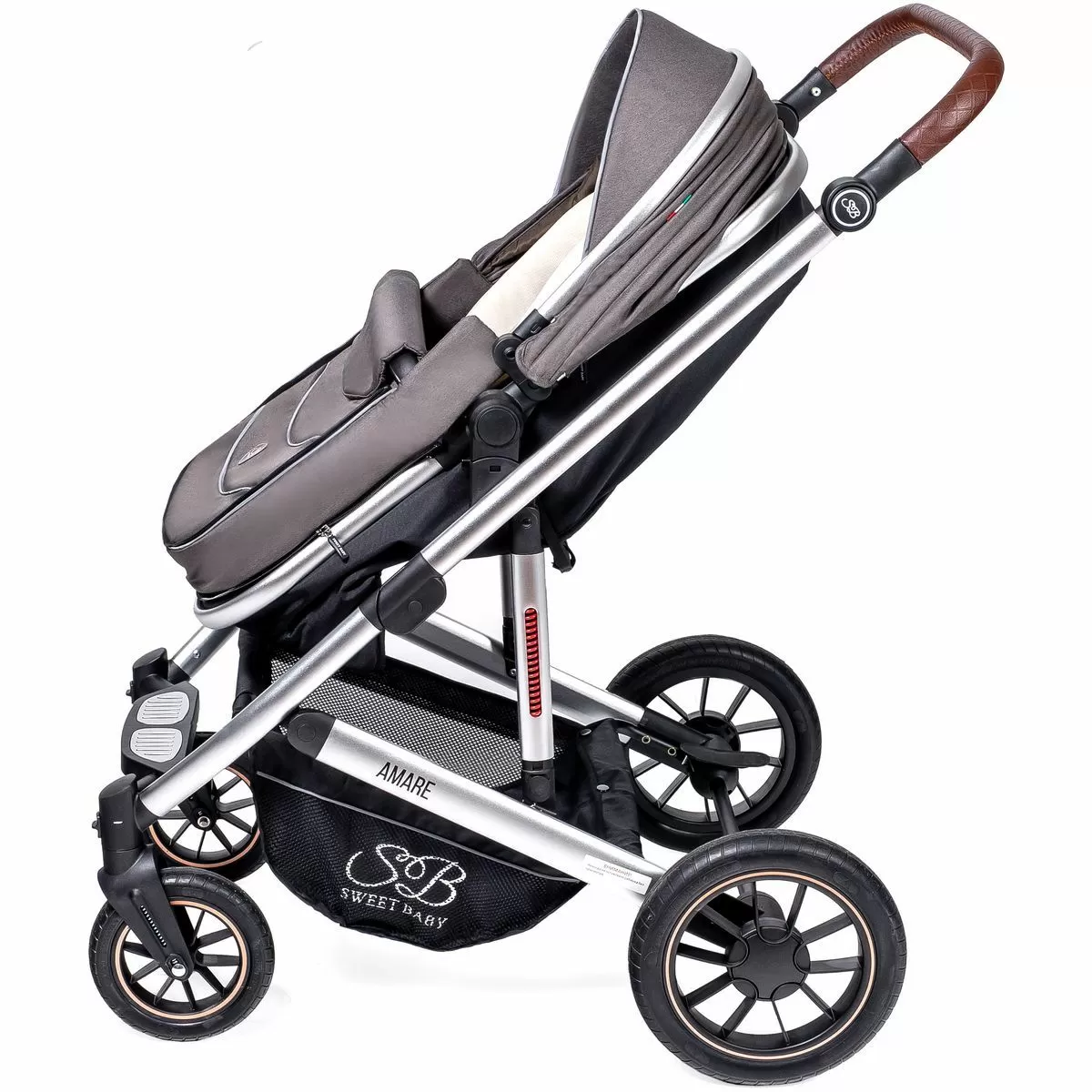 Коляска-трансформер Amare Brown