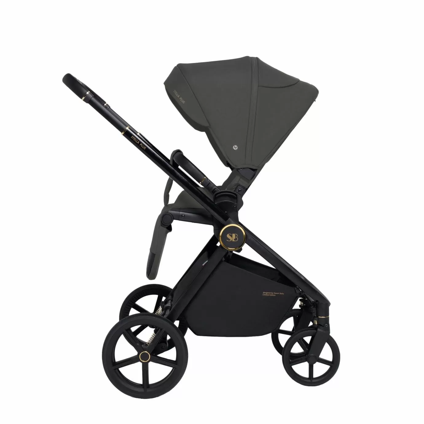 Коляска Sweet Baby Stella Plus Dark Grey