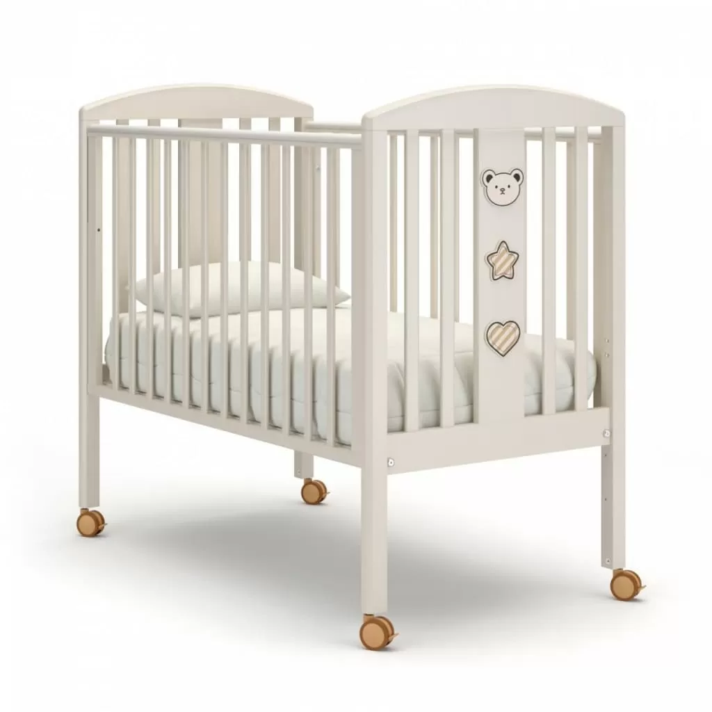 Детская кроватка на колесиках Гандылян Дени люкс