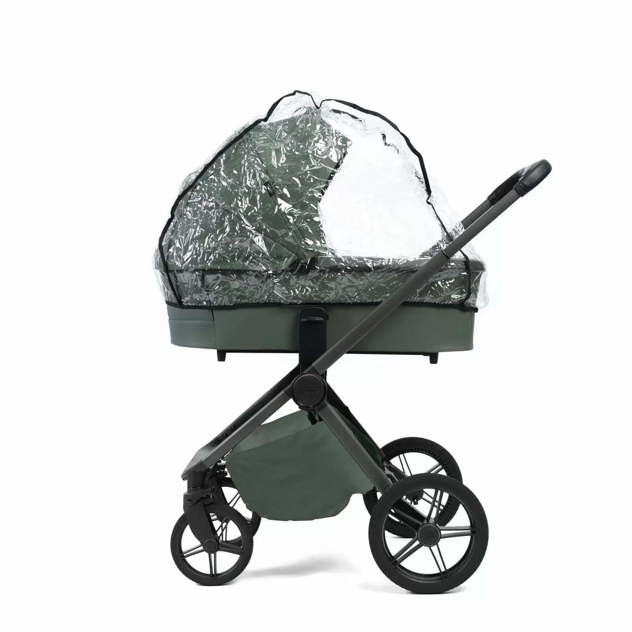 Коляска 2в1 Peppy Monaco Plus Oliva Green (рама серая)