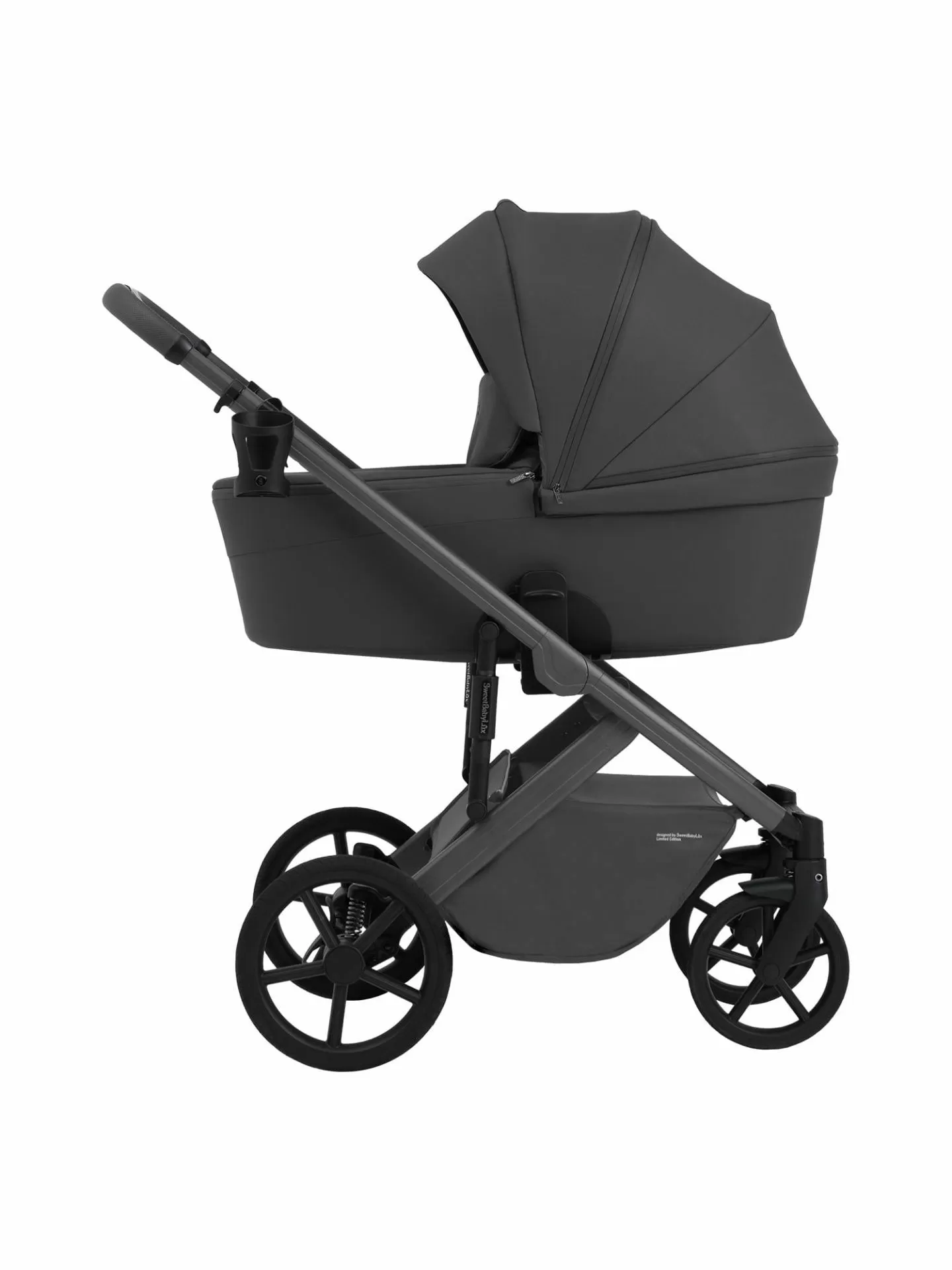 Коляска 2в1 SBL Dolce Dark Grey