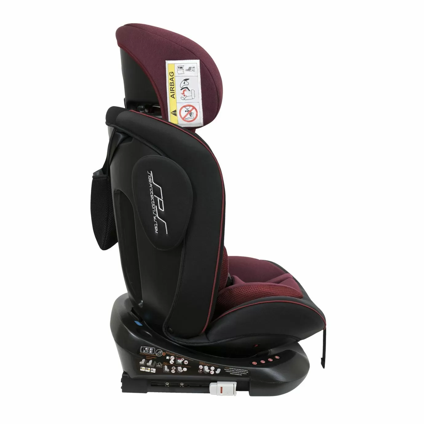 Автокресло группа (0-36) Crosstour 360 SPS Isofix Wine / Black