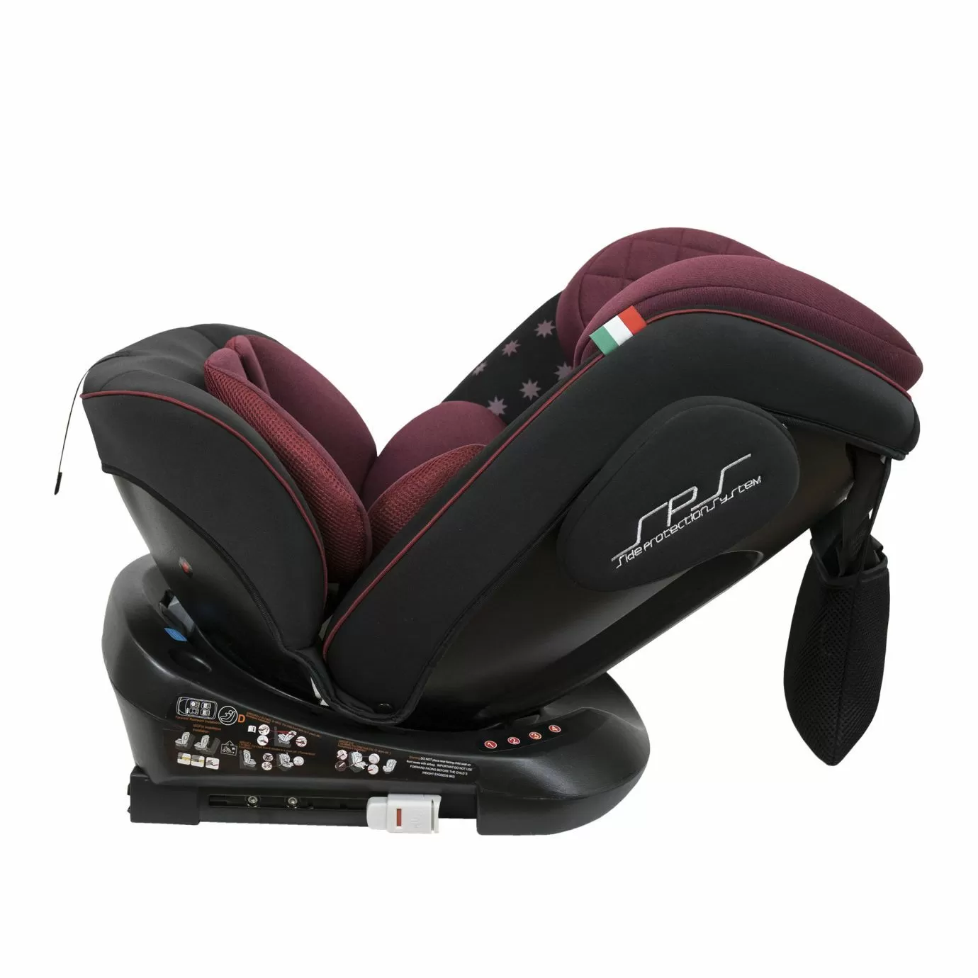 Автокресло группа (0-36) Crosstour 360 SPS Isofix Wine / Black