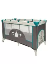 Манеж-кровать MULTIFORM (Hello Bear) прямоугольный,серый