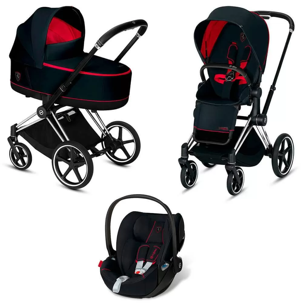 Детская коляска Cybex Priam III 3 в 1 FE Ferrari Ferrari Victory