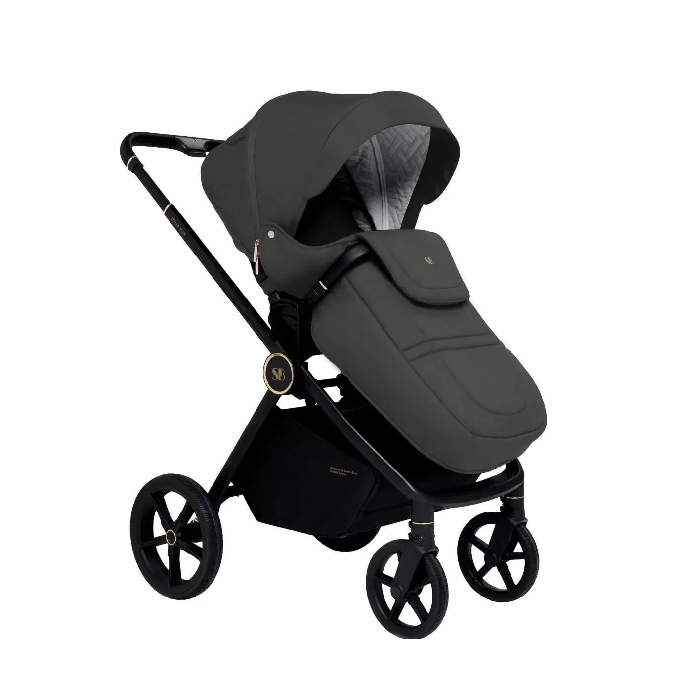 Коляска Sweet Baby Stella Plus Dark Grey