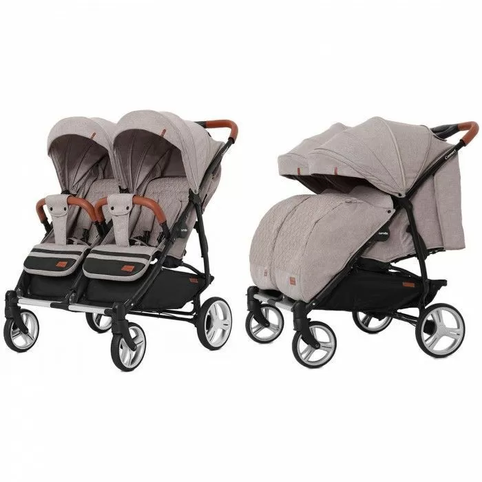 Коляска для двойни 2 в 1 Carrello Connect