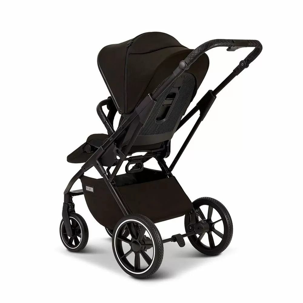 Коляска Moon Piu 2 в 1 Black 2024