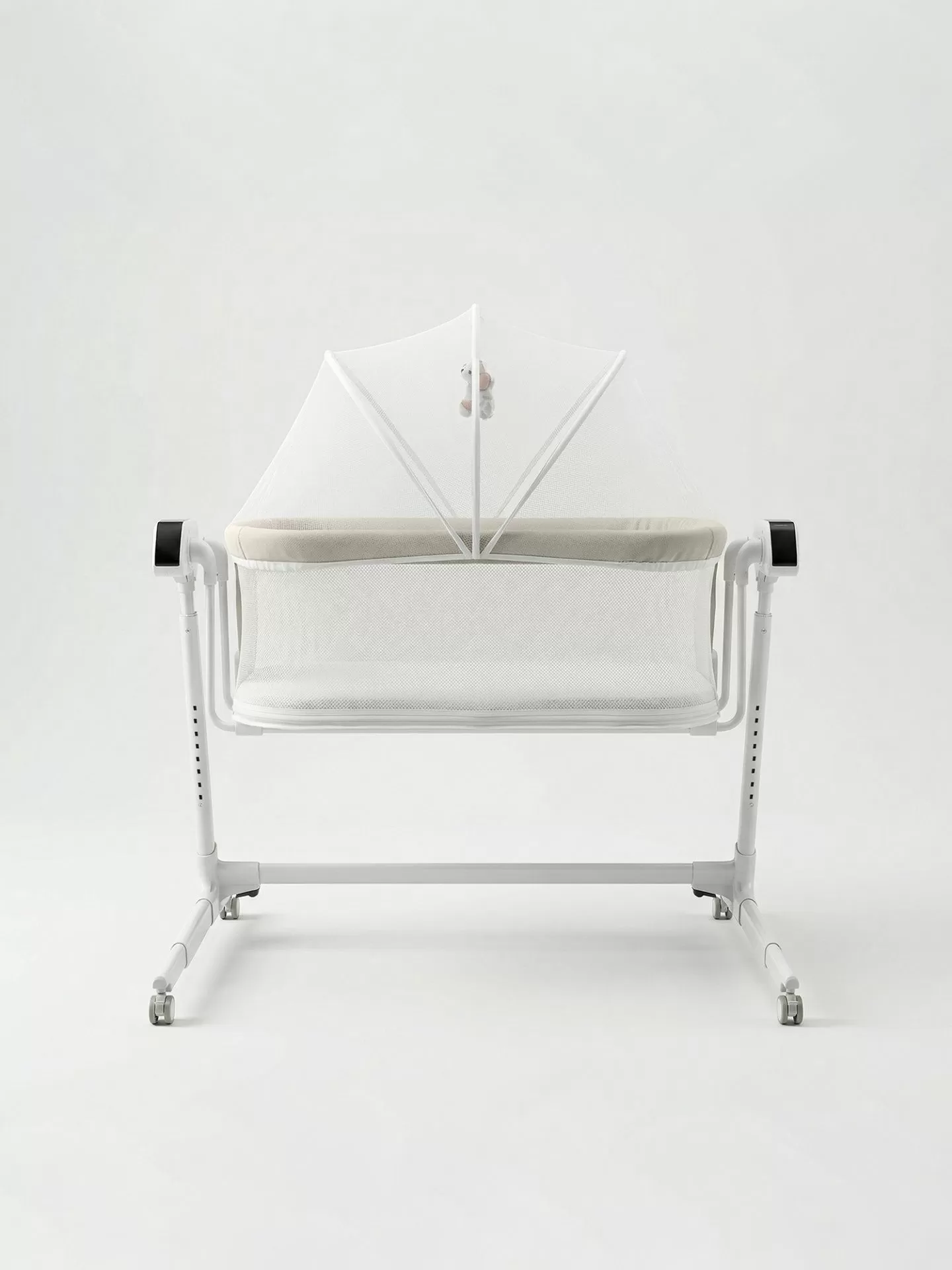 Колыбель приставная Sweet Baby Comfort белая/ бежевая