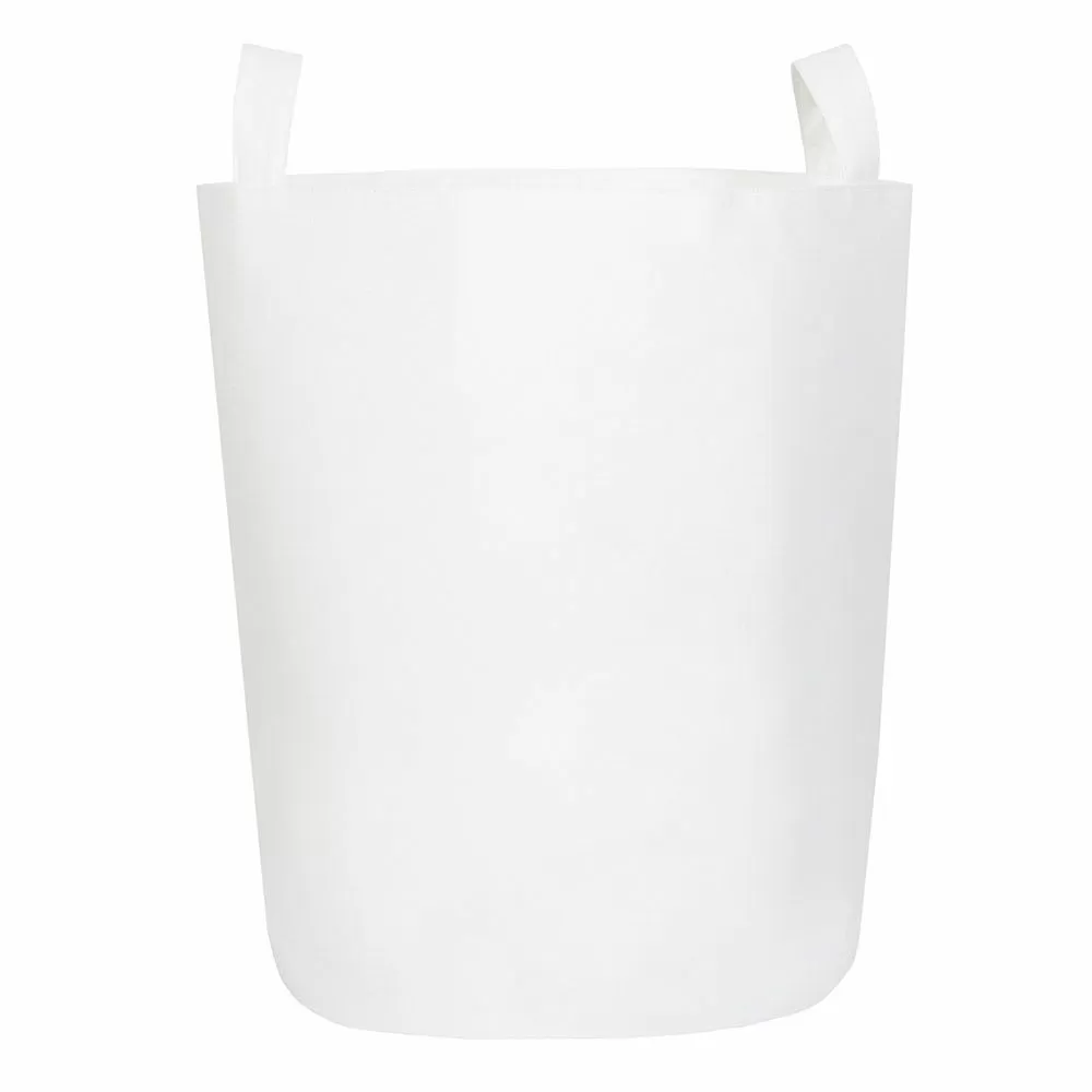 Тканевая корзина Simple White