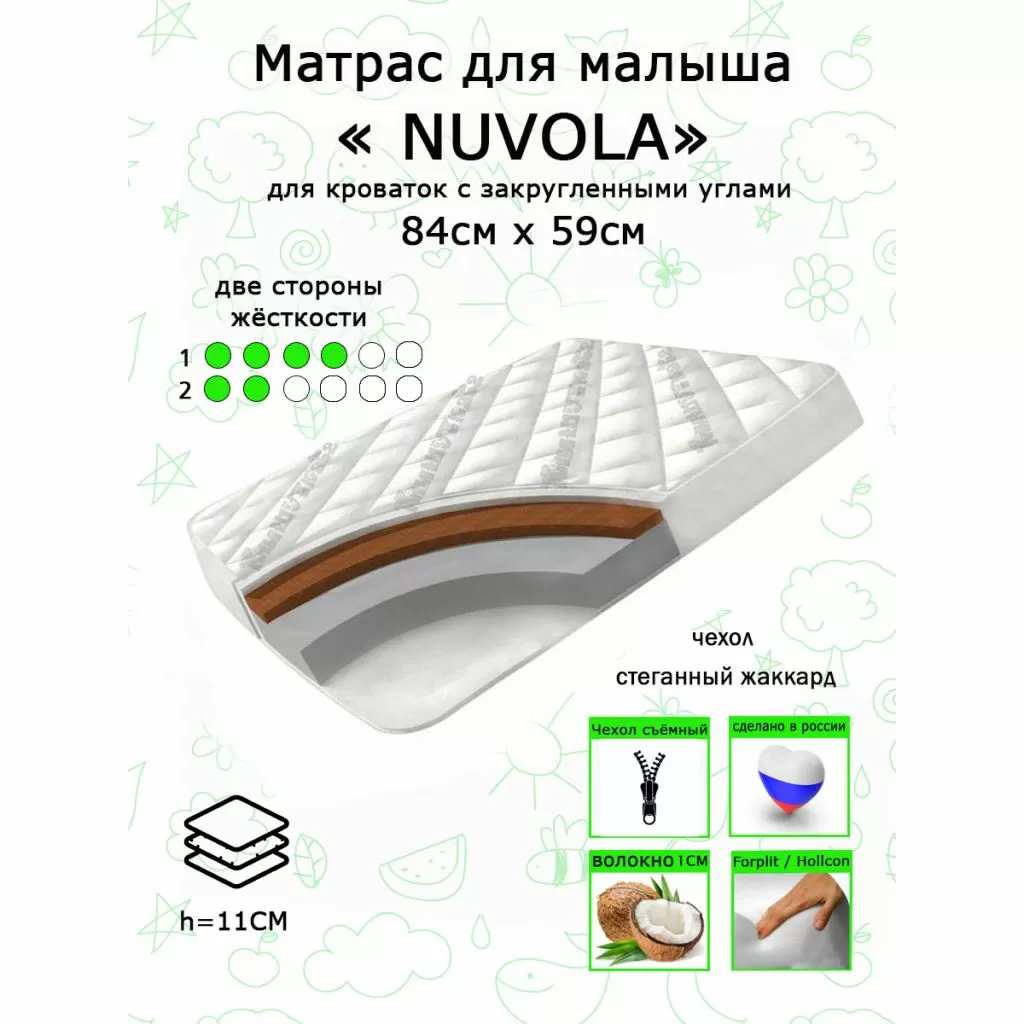 Матрас для Nuvola lux 84x59