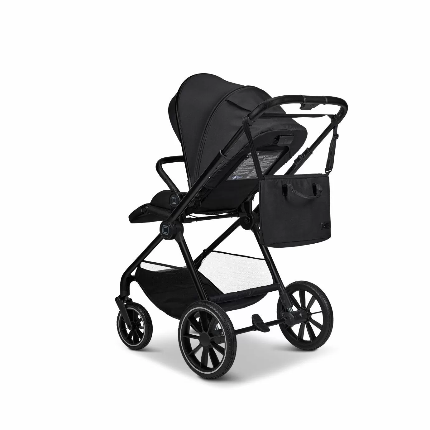 Коляска детская 2в1 Clicc onyx/melange 2025
