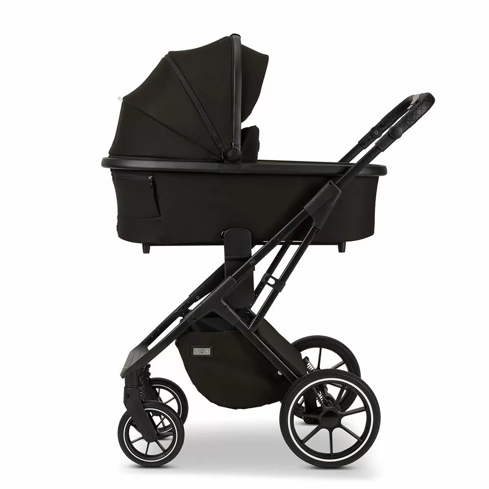 Коляска Moon Piu 2 в 1 Black 2024