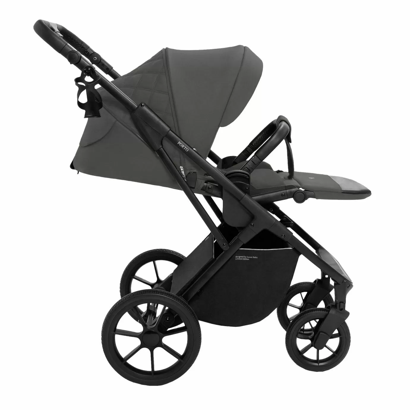 Коляска Sweet Baby Porto Dark Grey