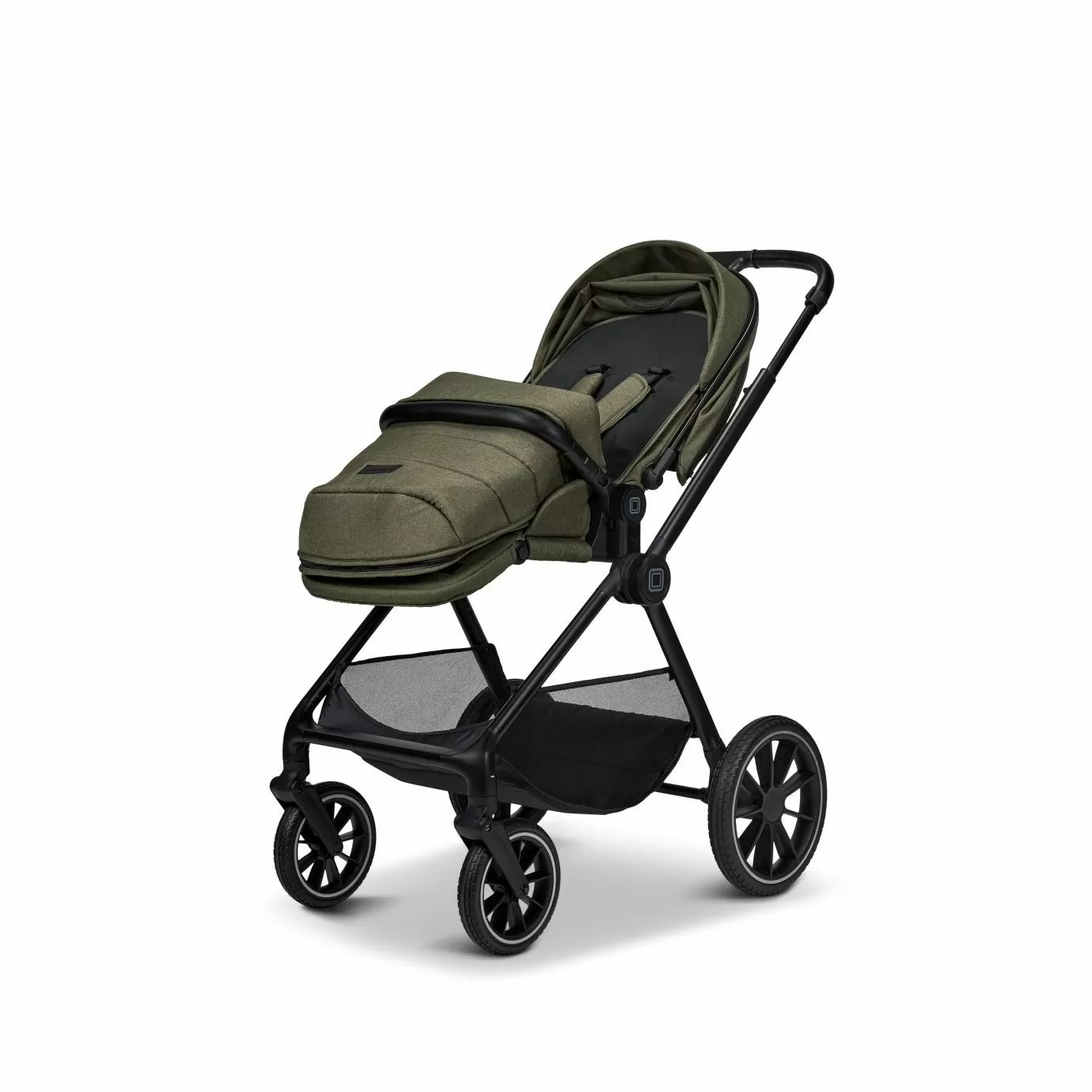 Коляска детская 2в1 Clicc moss/melange 2025