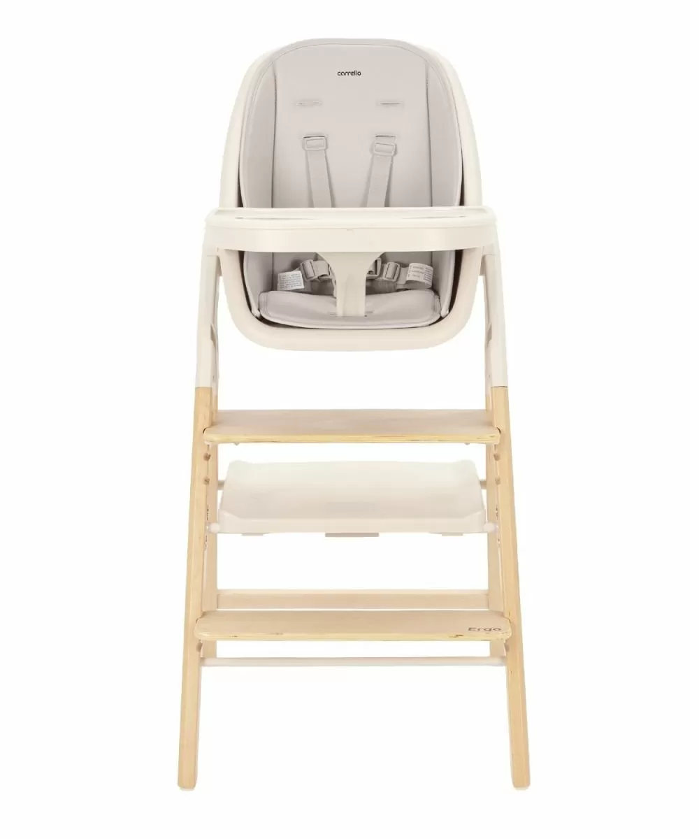 Стульчик для кормления Carrello Ergo, Linen Beige (Бежевый)