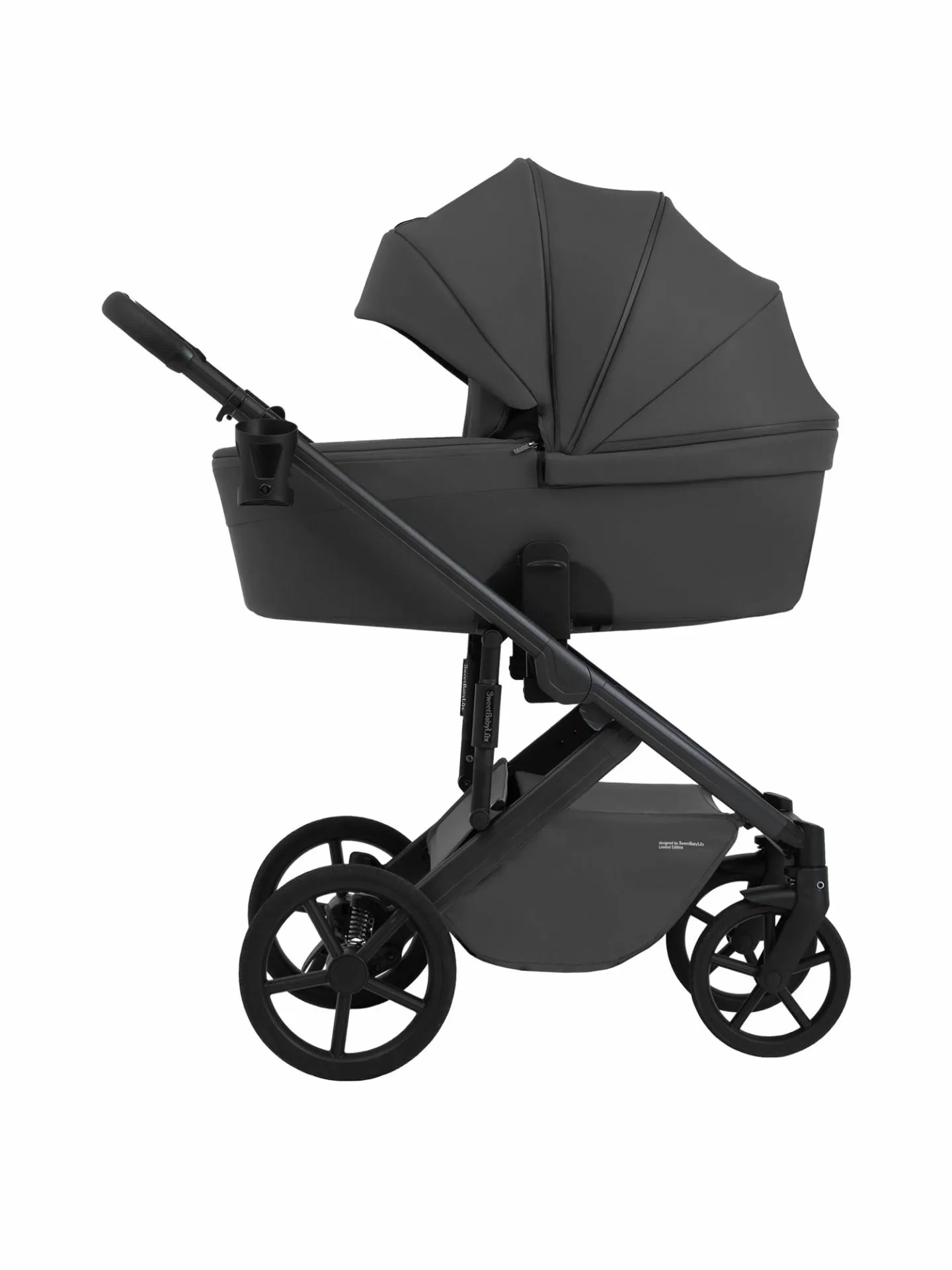 Коляска 2в1 SBL Dolce Dark Grey