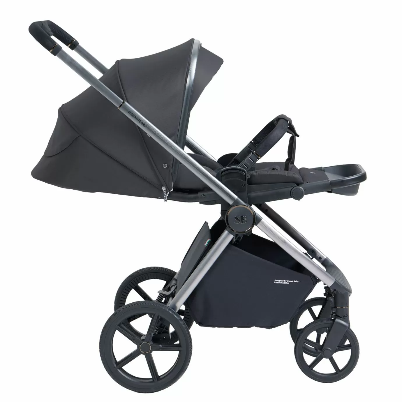 Прогулочная коляска Elegante BRD Black