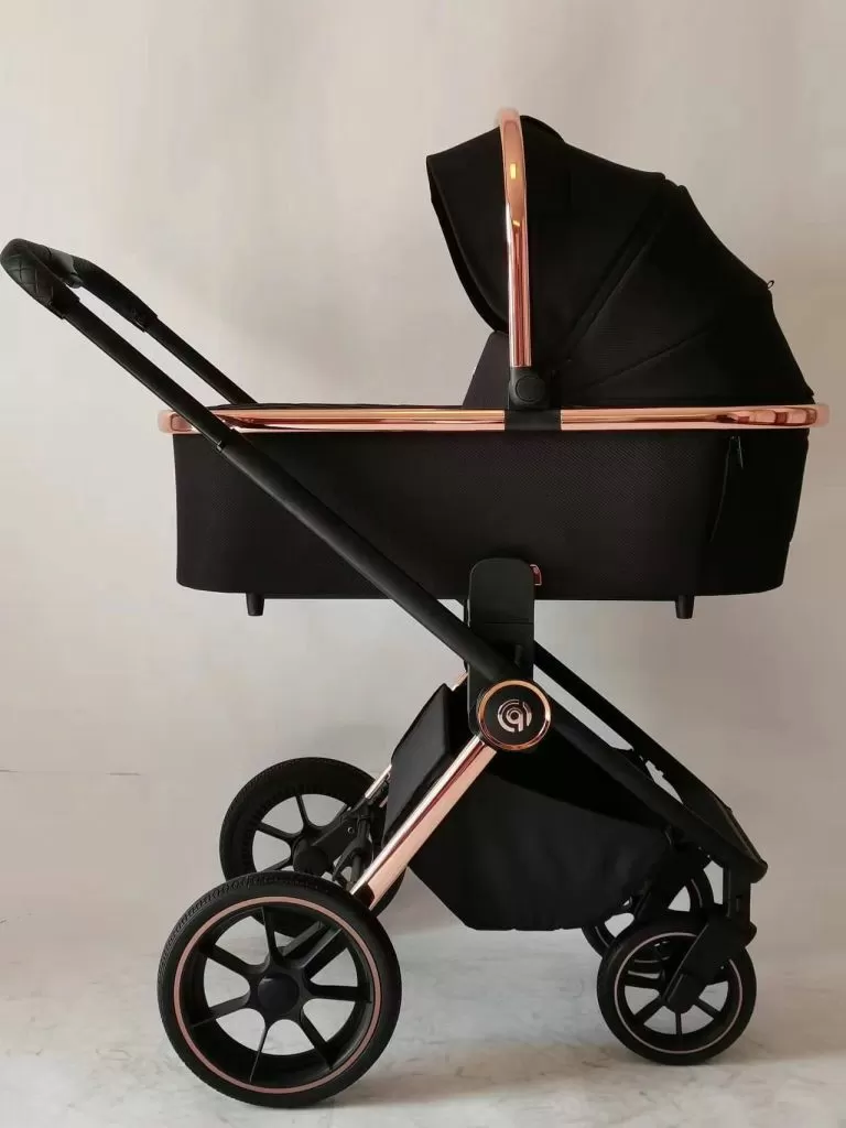Коляска детская Peppy Monaco Golden black