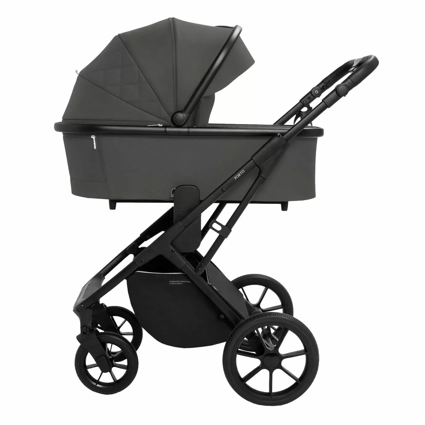 Коляска Sweet Baby Porto Dark Grey