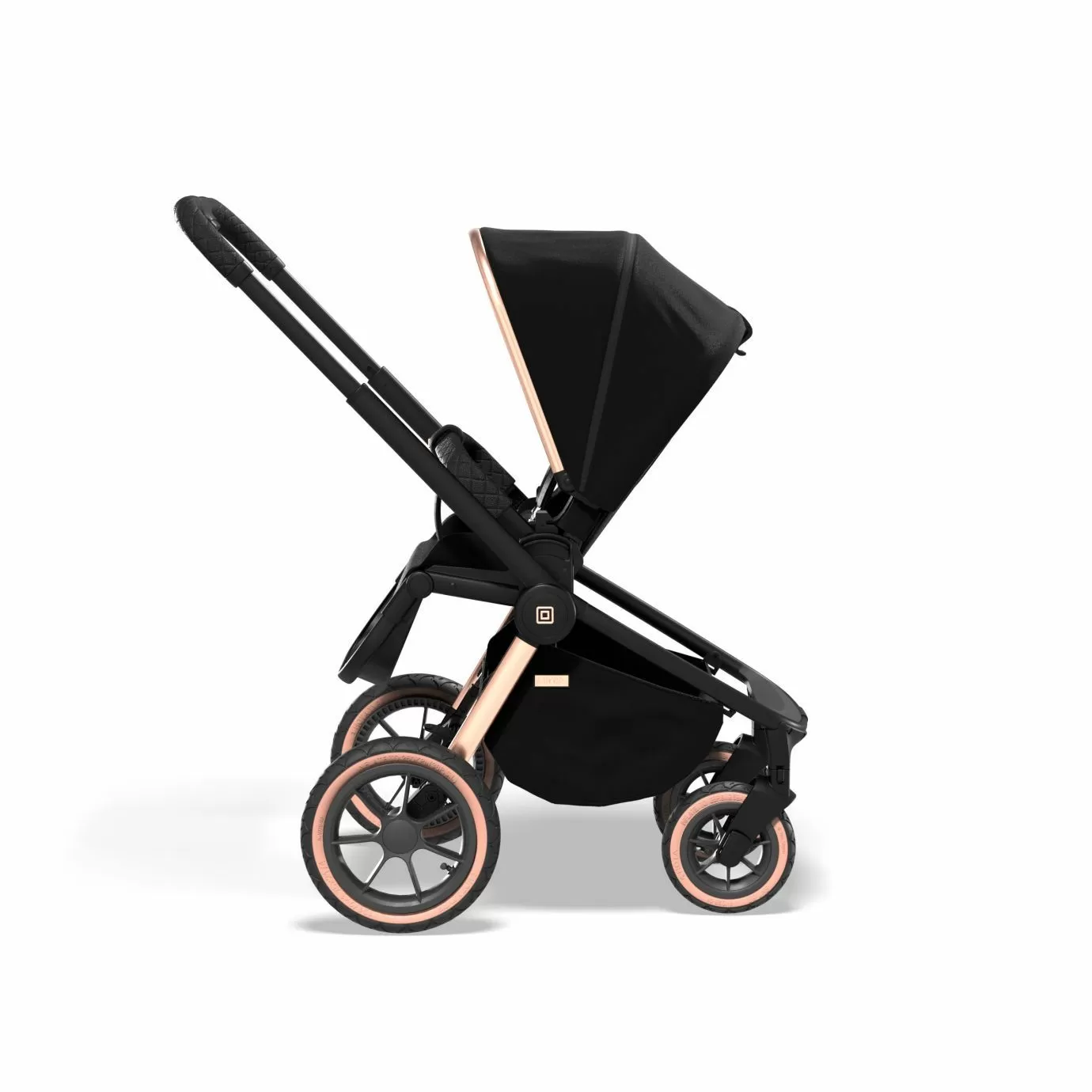 Коляска 2в1 Moon Resea S Rosegold
