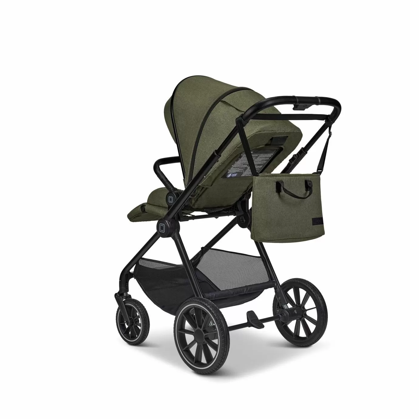 Коляска детская 2в1 Clicc moss/melange 2025