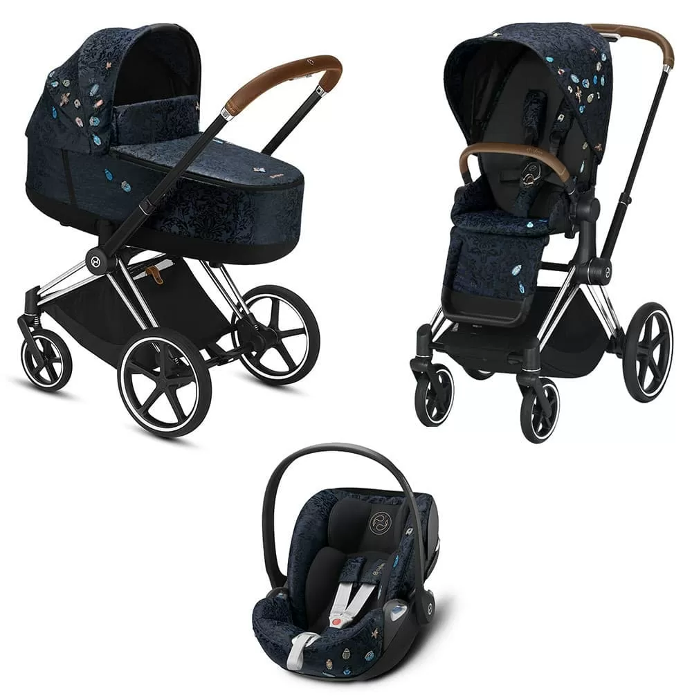 Детская коляска Cybex Priam III 3 в 1 FE Jewels of Nature